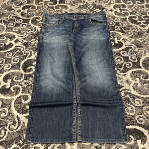 Men's Silver Jeans Co. Blue Gordie Straight Jeans Waist 40